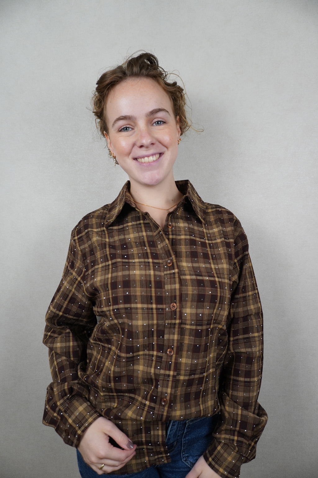 Blouse Elise Bruin