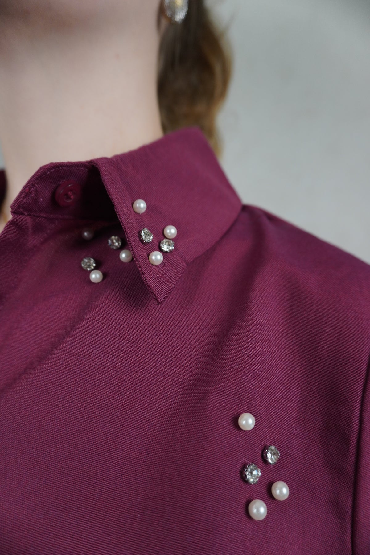 Blouse Roos rood