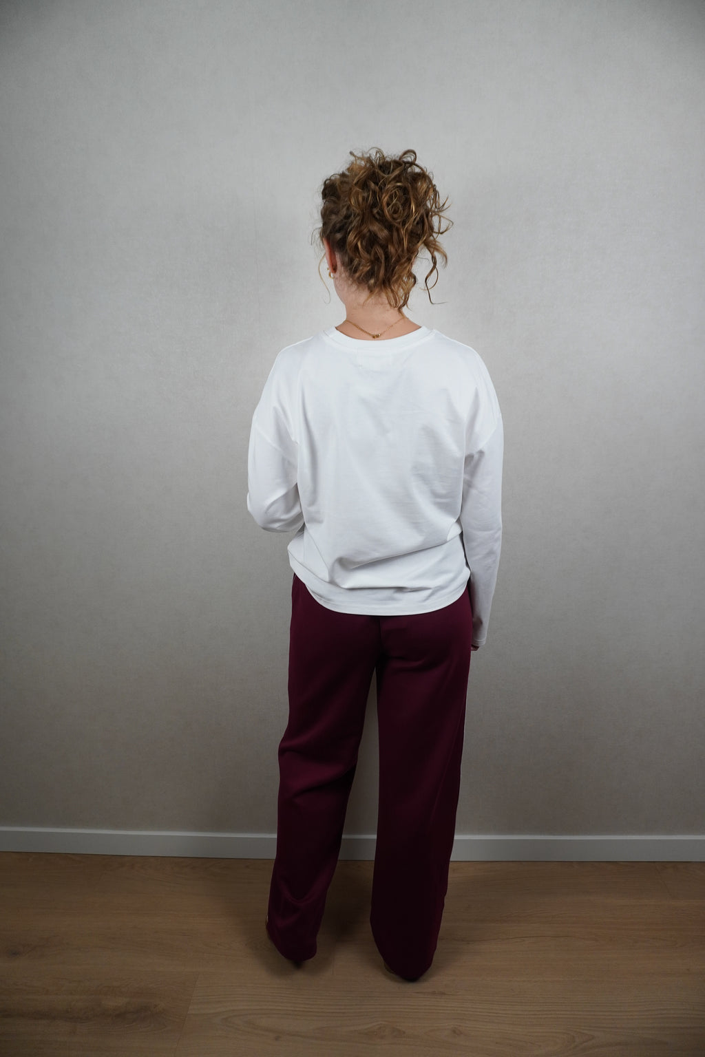 Pantalon Mikki bordeaux