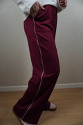 Pantalon Mikki bordeaux