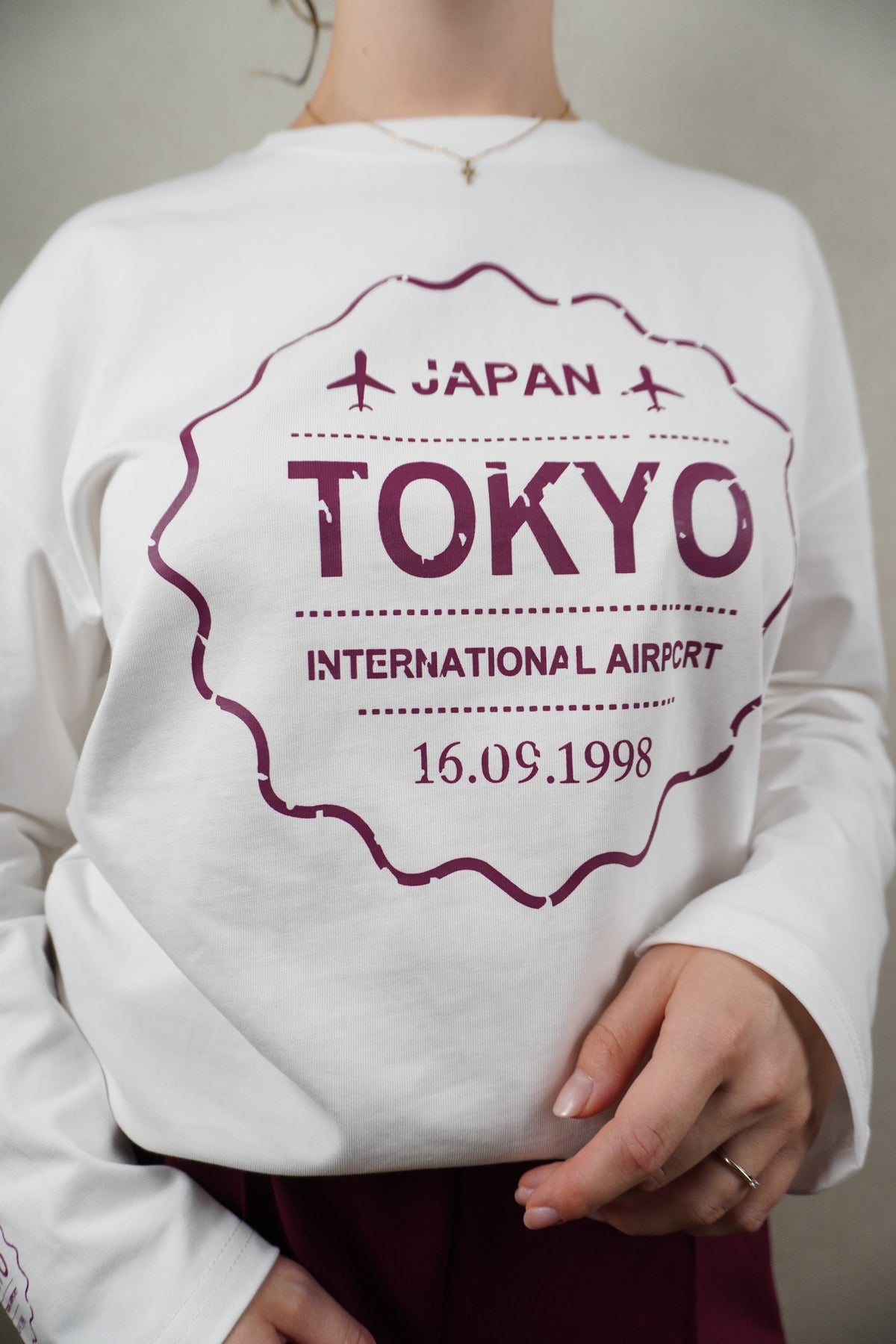 T-shirt met lange mouw Tokyo