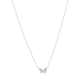 Ketting vlinder zilver
