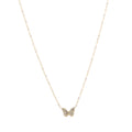 Ketting vlinder goud