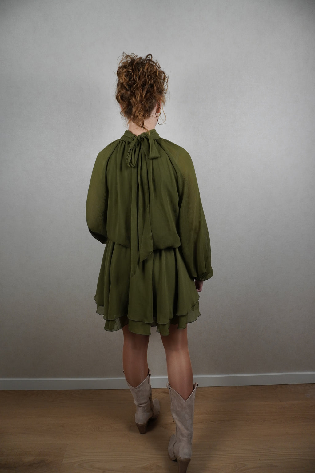 Jurk Rianne groen