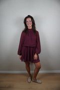 Jurk Rianne bordeaux