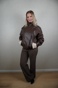 Jas Linde bruin