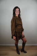 Jurk Clara Bruin