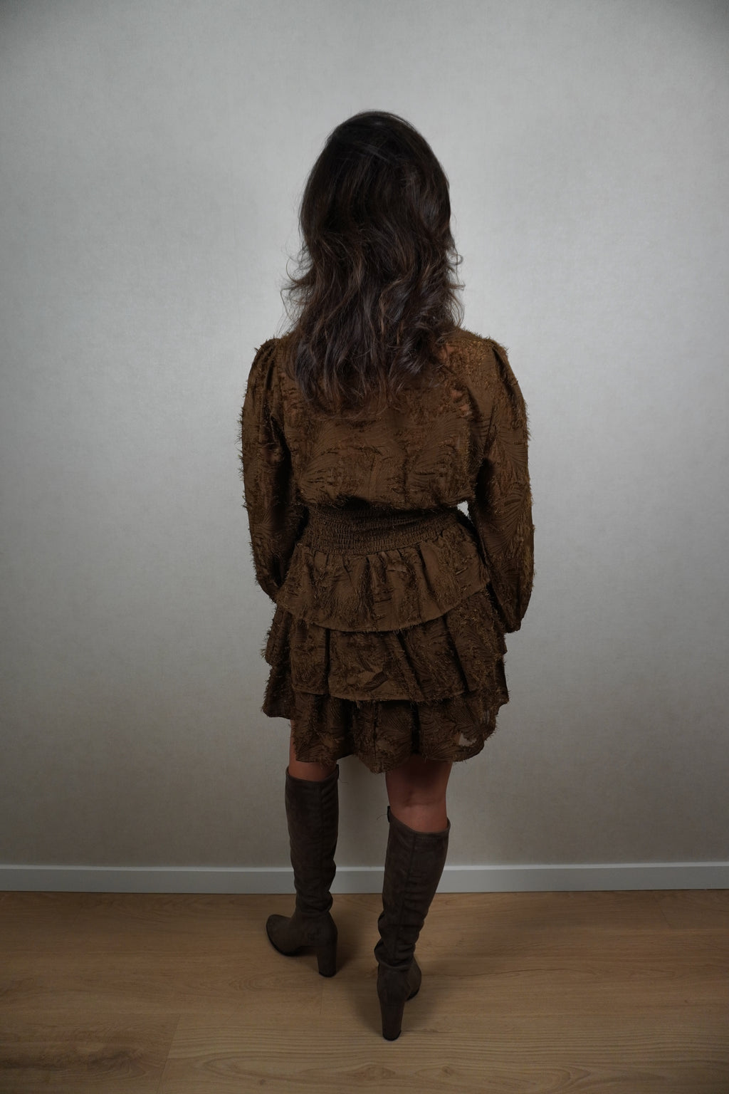 Jurk Clara Bruin