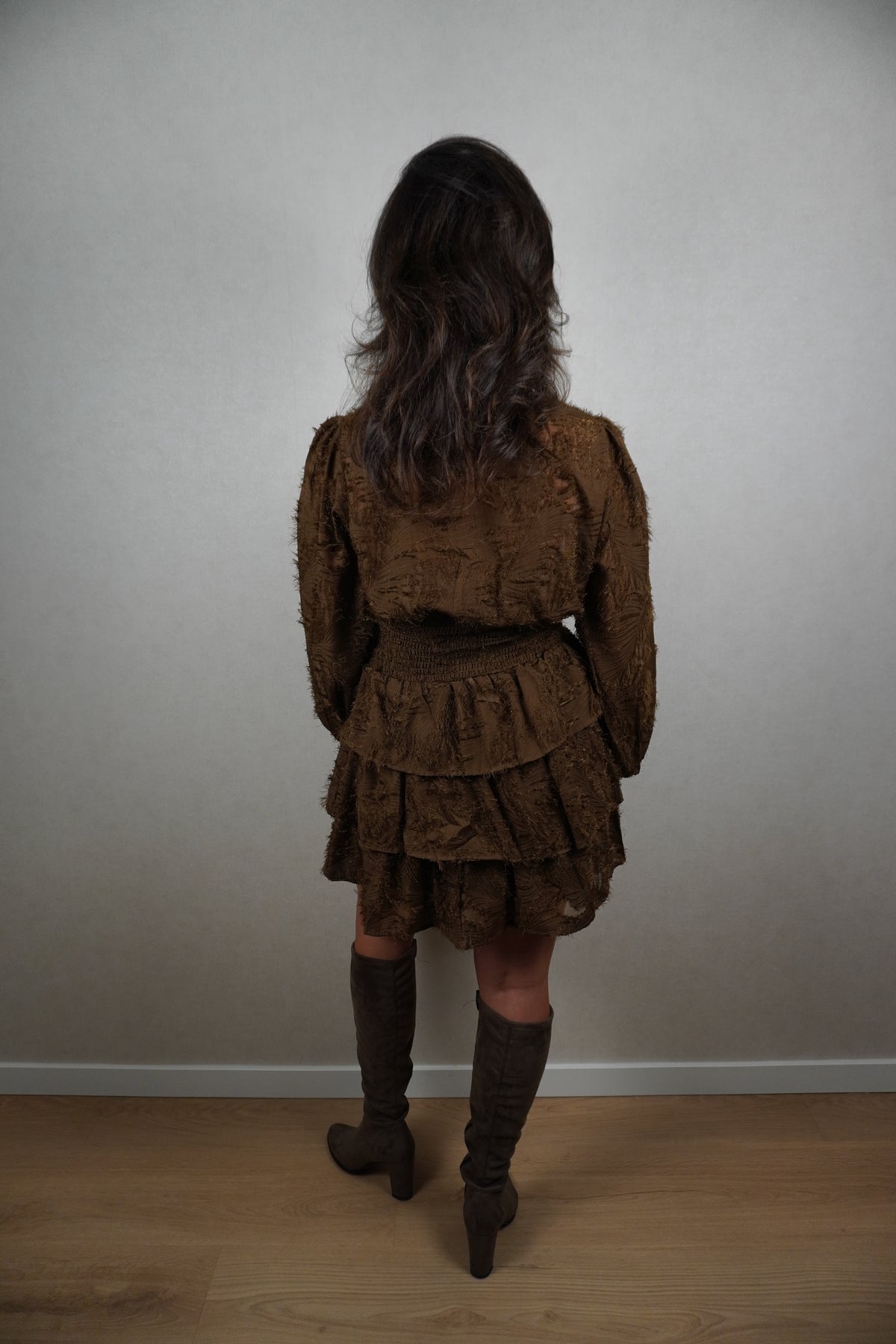 Jurk Clara Bruin